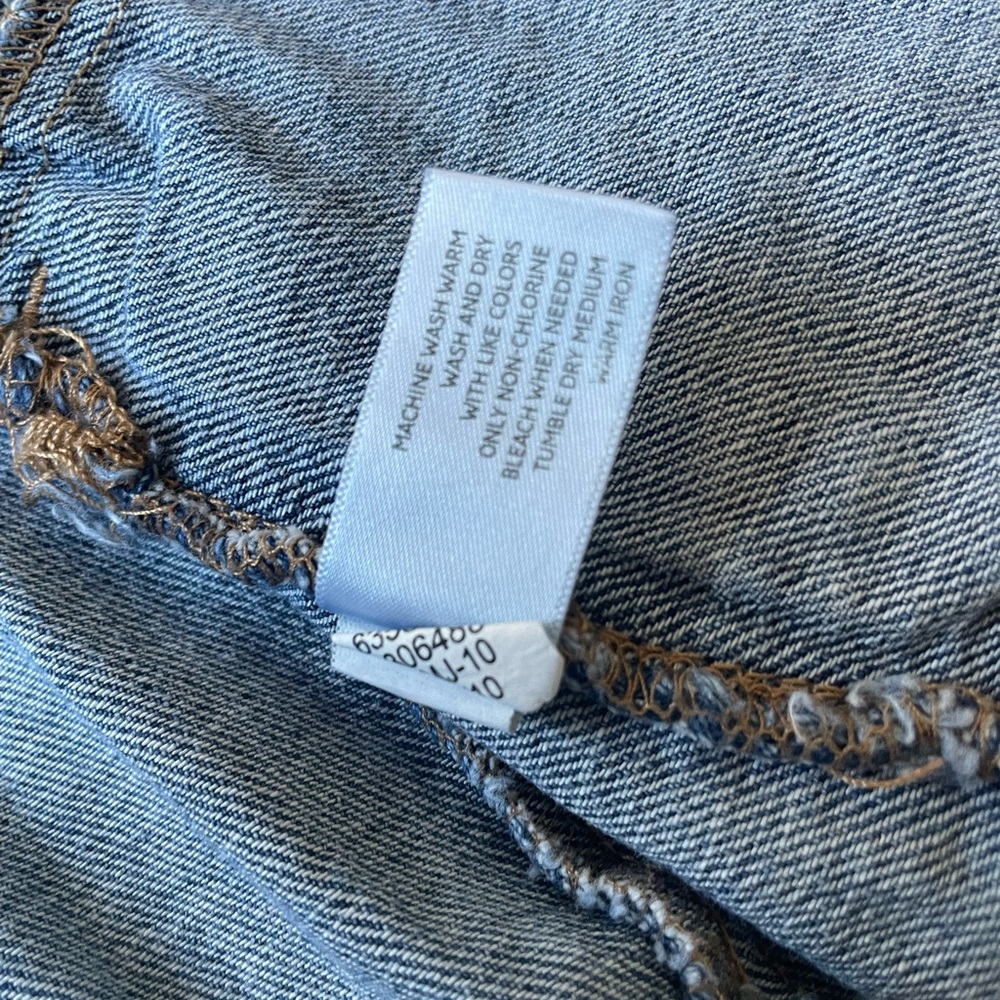 Old Navy Girls Jean Jacket Size Large - Picture 6 of 10